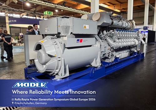 MADEK at Rolls-Royce Power Generation Symposium Global Europe 2026